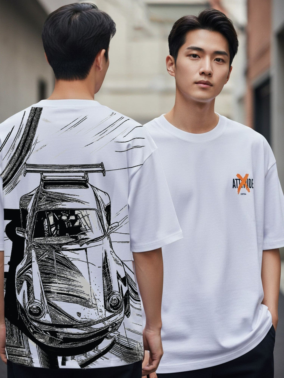 Jump Cuts Men Printed Round Neck Cotton Blend t-shirt
