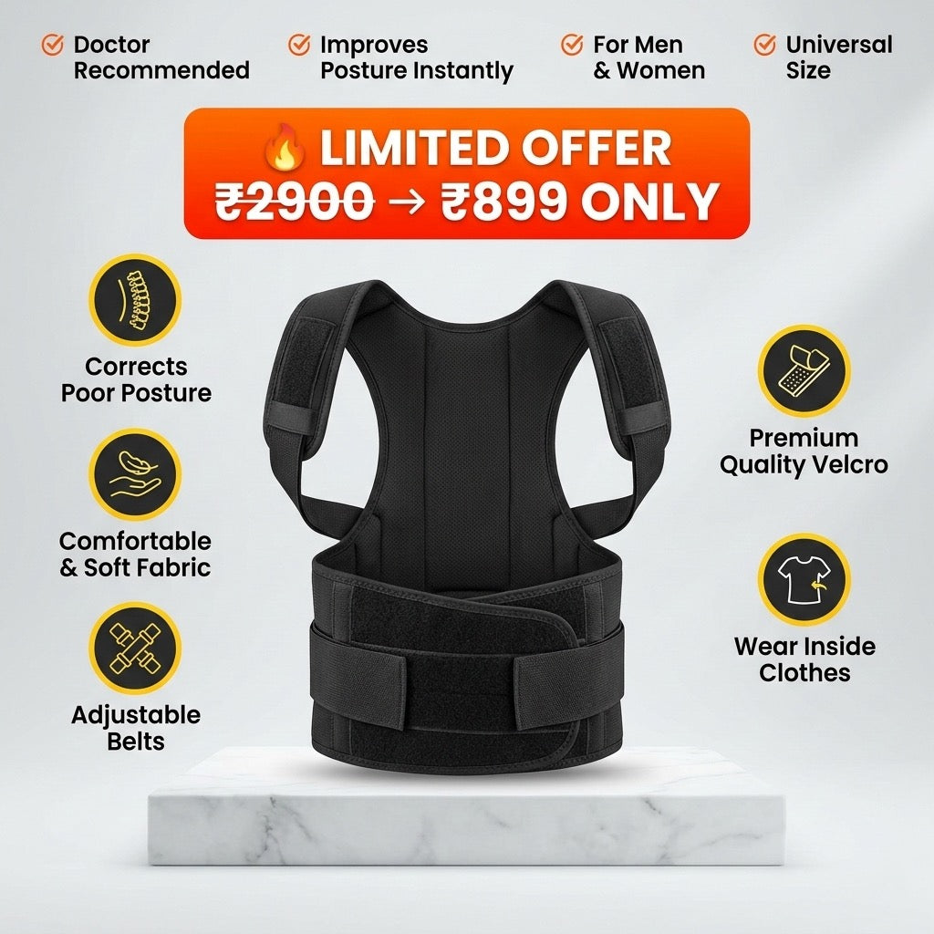 Posture Corrector Back Brace for Men & Women