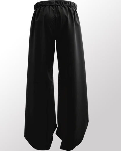 Men Printed Black Track Pants