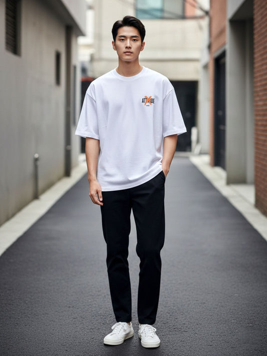 Jump Cuts Men Printed Round Neck Cotton Blend t-shirt